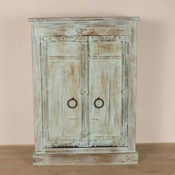 Groen Indiaas klein kastje