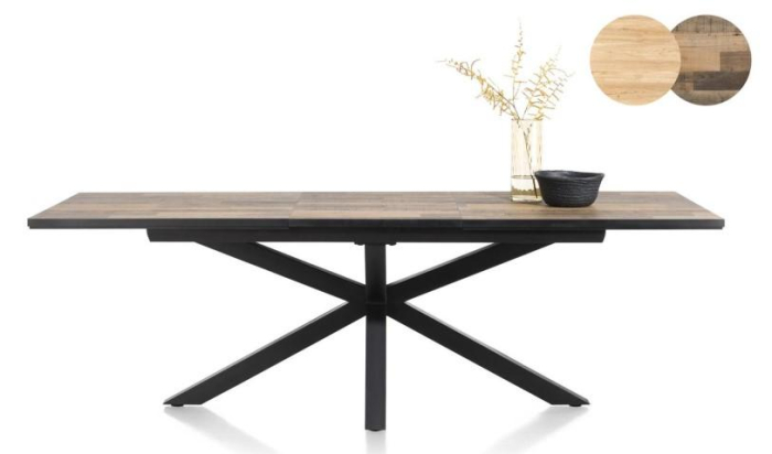 Uitschuifbare eetkamertafel sardinie primo laminato