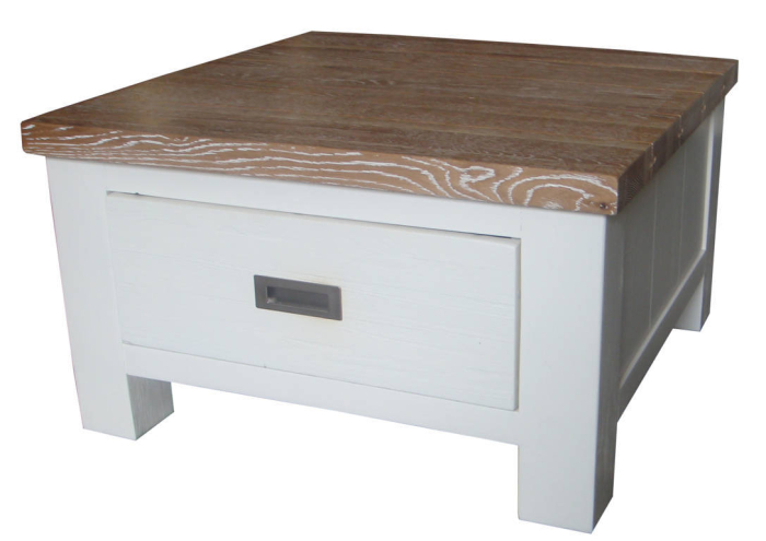 bijzettafel whitewash eiken