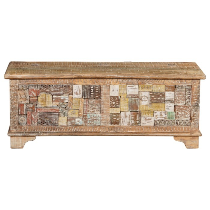 Houten kist uit India