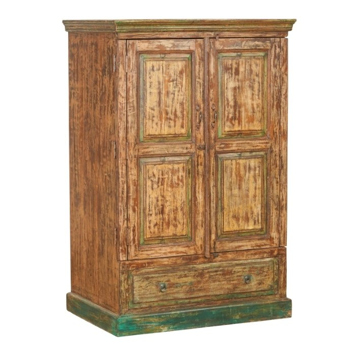 India kastje oud hout.