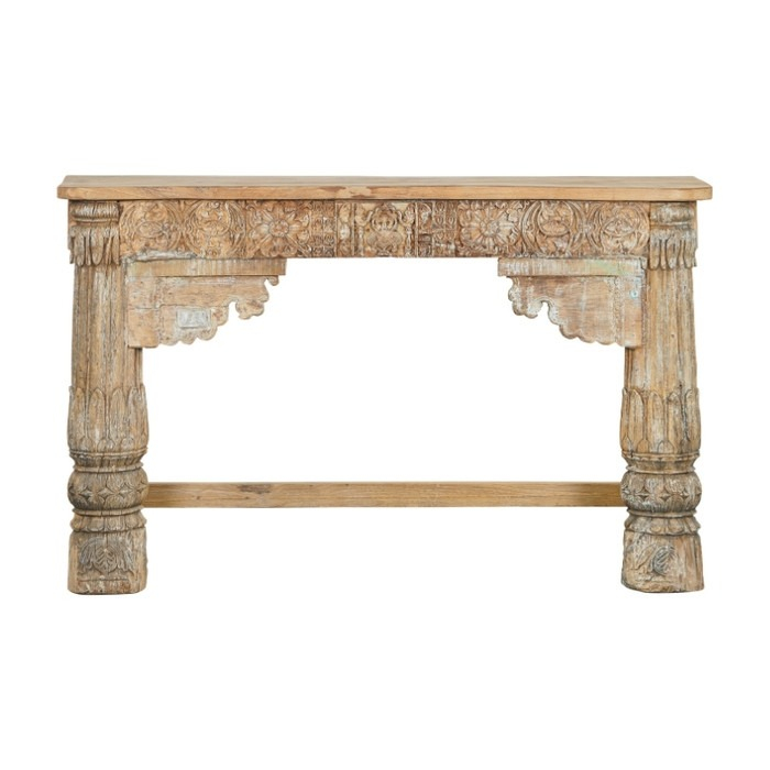 Sidetable uit India hout.