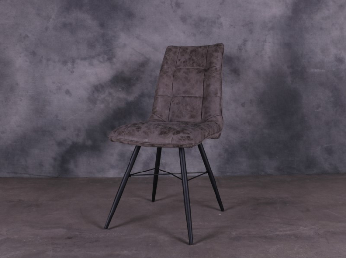 stoel industrieel taupe