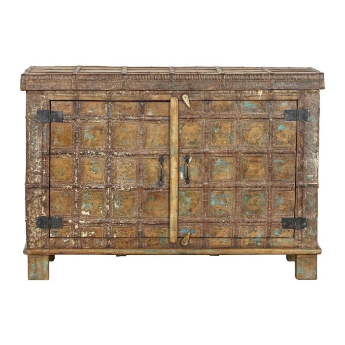 Klein dressoir 130 cm uit India.