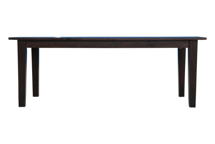 Koloniale eettafel aanbieding. Bruin mangohout.