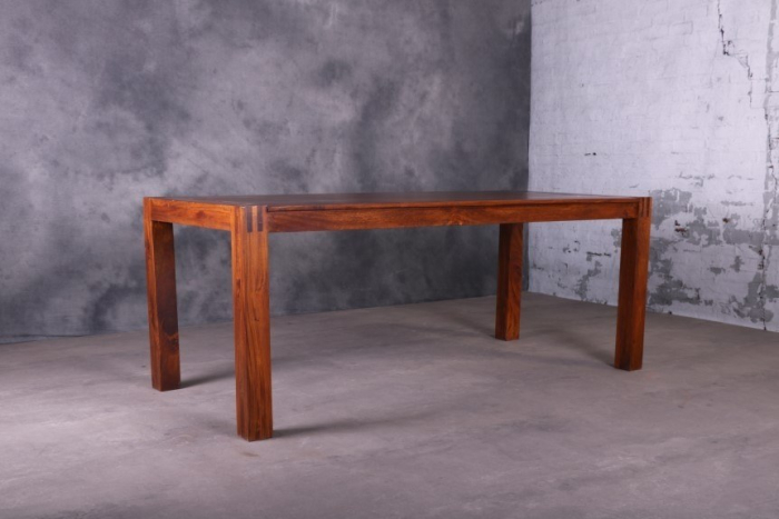 Eettafel koloniaal 180 cm lang mangohout