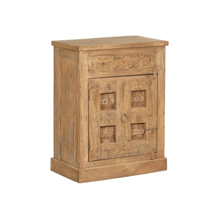 Vintage kastje met een deurtje. 