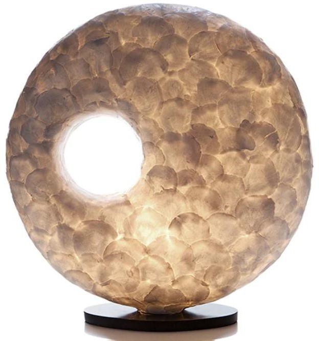 Schelpen lamp donut fullshell