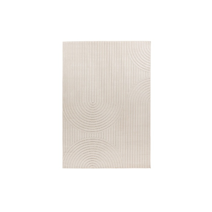 Vloerkleed 160x230 Annet crème, van bovenaf gezien