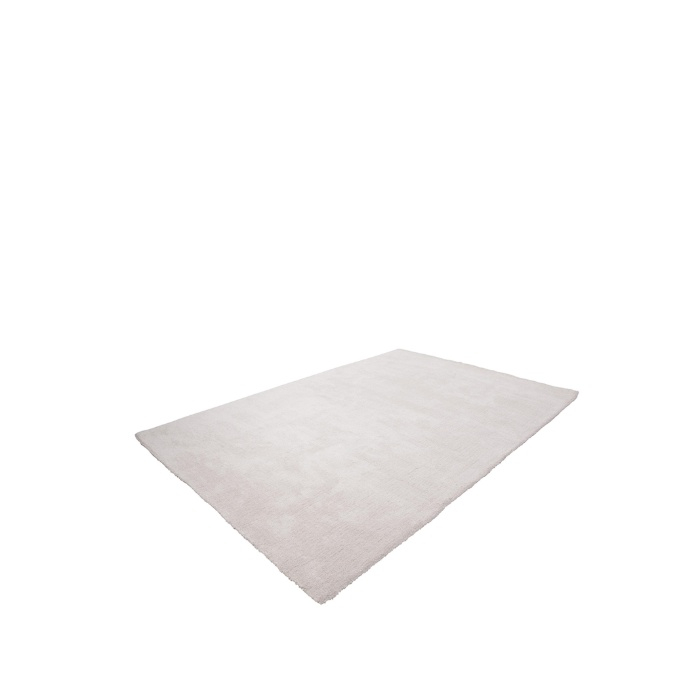 Vloerkleed 160x230 Valentijn in crème, schuin van boven gezien