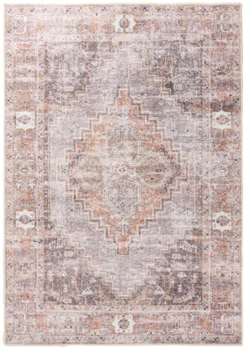 Vintage vloerkleed Aquamarijn 