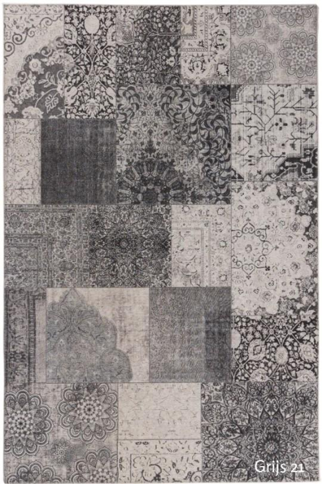 Vintage vloerkleed patchwork HappyHome