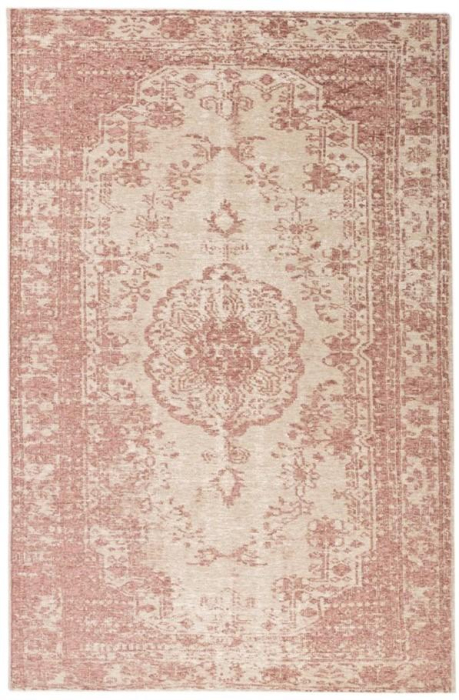 Vloerkleed vintage roze Kimar HappyHome