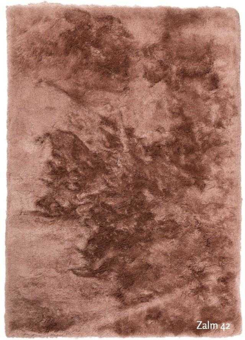 Vloerkleed hoogpolig Marich zalm HappyHome