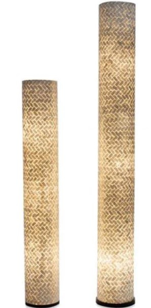 parelmoer schelpenlamp zigzag