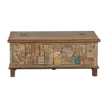 Houten kistje uit India. 