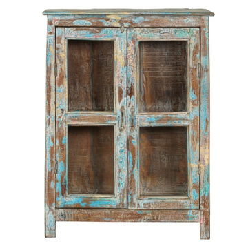 Klein vitrinekastje India.