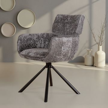 Eetkamerstoel draaibaar met armleuningen