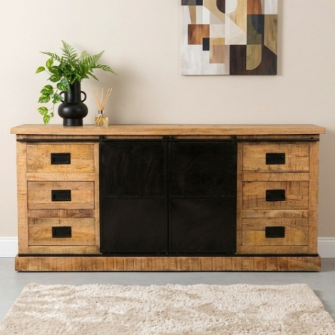 Dressoir Lotte met schuifdeuren 200 cm