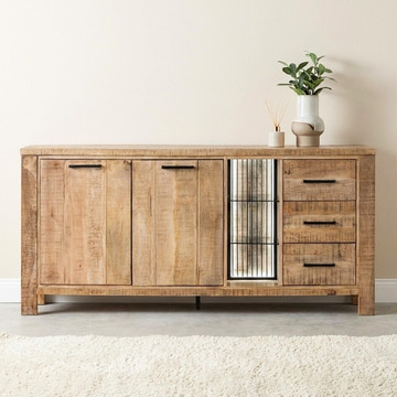 Dressoir mangohout 170 cm.