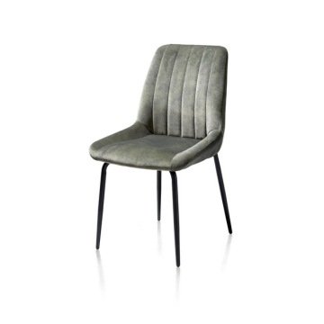 Eetkamerstoel Remon in olijf van happyathome. 