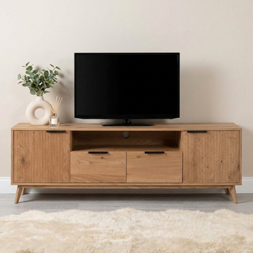 Tv meubel eiken 180 cm breed