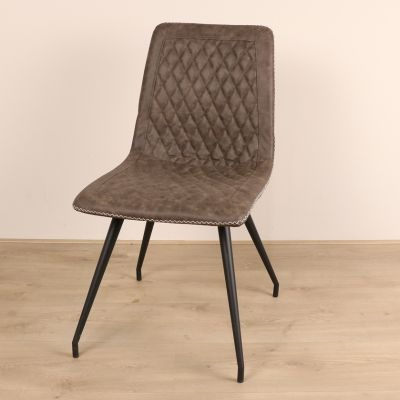 goedkope stoel industrieel bruin