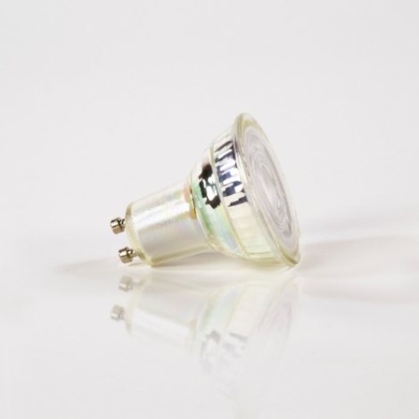 GU10 LED filament spot dimbaar 2700K - vooraanzicht
