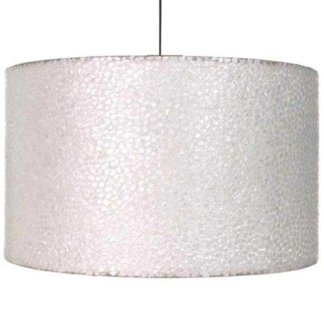 hanglamp cilinder schelpen