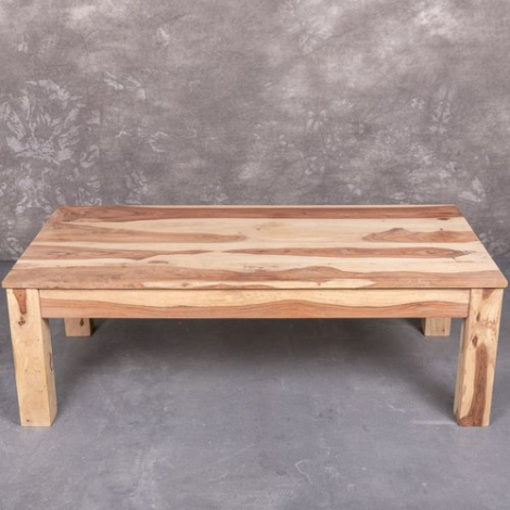 Salontafel langwerpig van hout