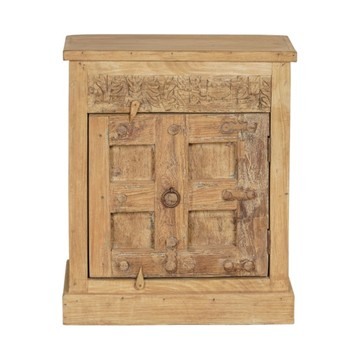 Klein Indiase houten kastje. 