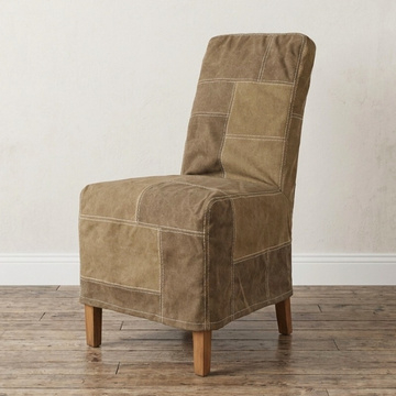 Eetkamerstoel landelijk bruin