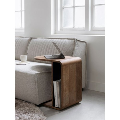 Teakhouten laptoptafel Evo.