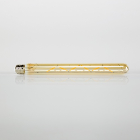 LED filament buislamp 30 cm E27 amber dimbaar - vooraanzicht