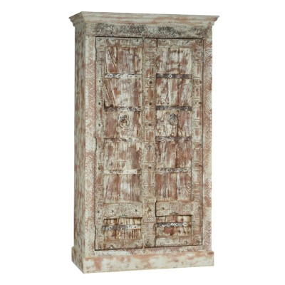 Grote kast uit India met groene kleur.