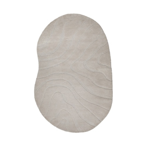 Organisch vloerkleed 160x230 Guusje taupe