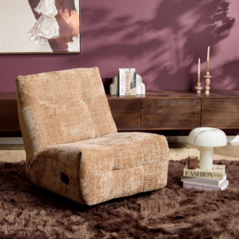 Relaxfauteuil Chill cinnamon sfeerbeeld in de woonkamer