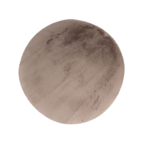 Rond vloerkleed Isa 200 cm taupe
