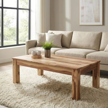 Salontafel van sheesham hout. 