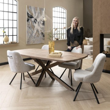 Sfeerbeeld van de Eva eetkamerstoel.