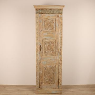 Smalle hoge kast uit India, 67 cm breed