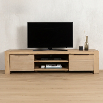 Tv meubel acaciahout 190cm. Goedkoop.