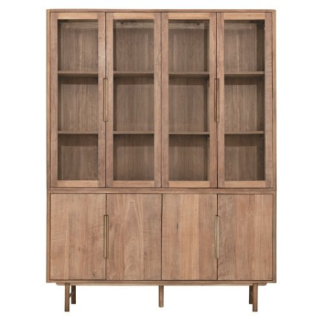 Vitrinekast large Bliss teakhout 160 cm
