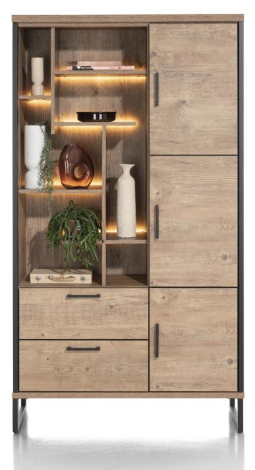 Open kast met vakken 110cm | HappyAtHome