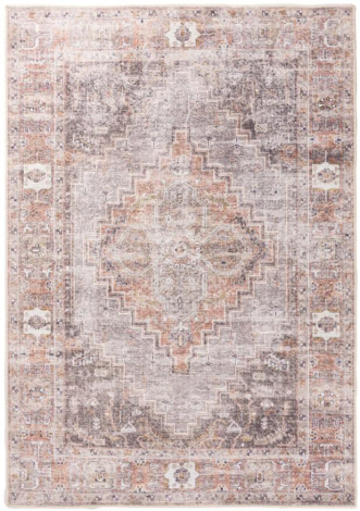 Vintage vloerkleed Aquamarijn 