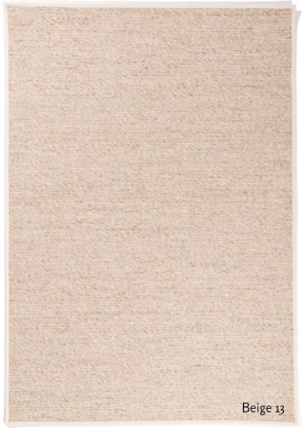 Vloerkleed wol beige Dante HappyHome