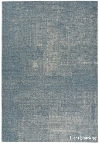 Vloerkleed landelijk Emir lichtbllauw HappyHome