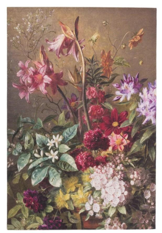 Vloerkleed bloemen Flores HappyHome