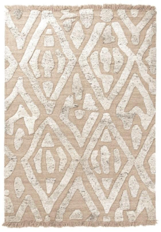 Wollen vloerkleed step