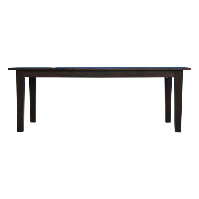 Koloniale eettafel aanbieding. Bruin mangohout.